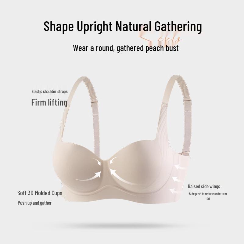 Seamless Wire-Free Bra for Small Chest - Enhances, Supports, and Reduces Side Fat