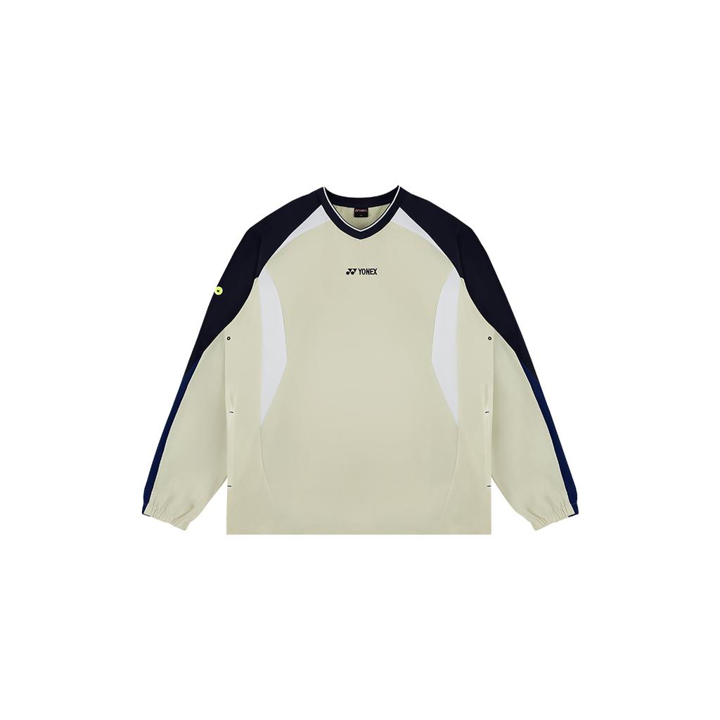Теннисная куртка Yonex 255Jj005U Светло-бежевая Унисекс Сезонный цвет Акцентная точка