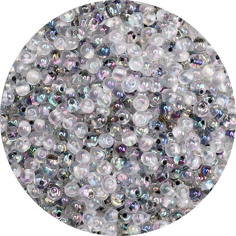 4 мм Капля воды Разноцветные стеклянные бусины Миллефиори Ручная работа Сделай сам Материалы для ювелирных изделий Рассыпные бусины Аксессуары Пакет Подвеска на шнурке Бусины Красивые бусины