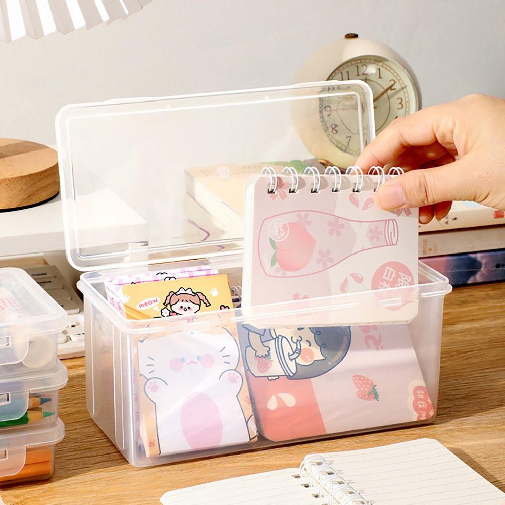 Desktop Organizer Stationery Storage Box Large Capacity Pen Holder Pen Pencil Case School Office