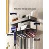 HANDUNYOU Wall-Mounted Double Toothbrush Holder