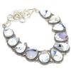 Dendrite Opal Gemstone Handmade Ethnic 925 Silver Necklace 18" JCN360-36