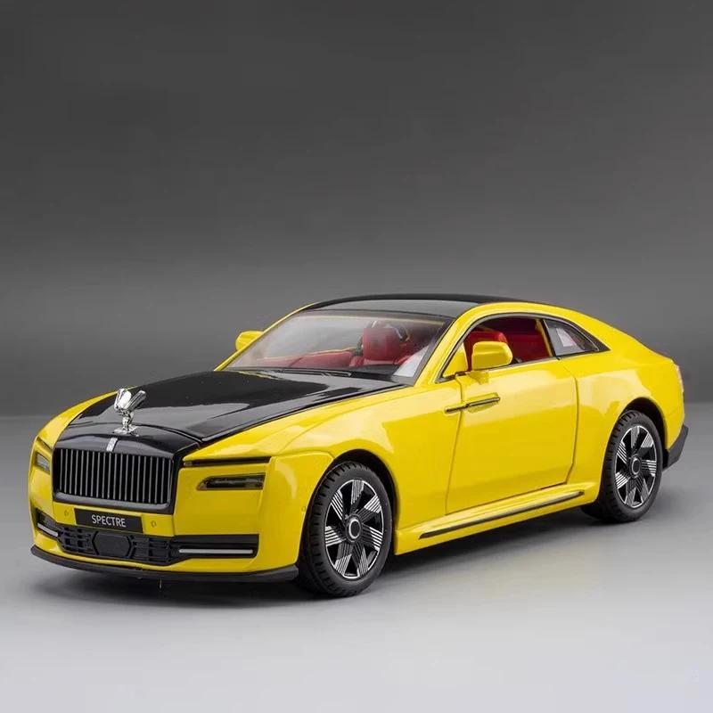 1:24 модели автомобилей Rolls Royce SPECTRE из литого металла со звуком и светом Коллекция Подарки Рождественский подарок Для друга Подарки на день рождения C505