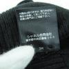 Отличная вязаная шапка CHANEL с логотипом COCO, черная, из кашемира, женская, AA9335, бывшая в употреблении