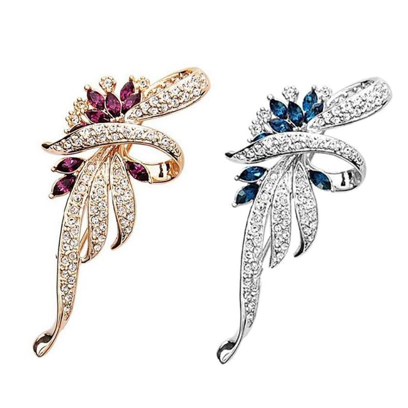 Brooch Pin Diamond Corsage High-End Women'S Delicate Corsage Suit Pin Holiday Gifts