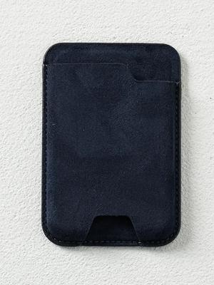 Мягкий кошелек-визитница, совместимый с MagSafe, темно-синий