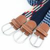 105Cm Extended Casual Knitted Needle Buckle Belt Jeans Knitted Canvas Elastic Stretchable Men'S And Women'S Belt