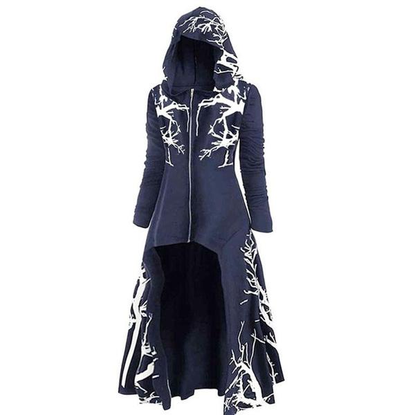 Хэллоуин Специальный Винтажный Шаль Брат Панк Капюшон Необычный Шаль Куртка