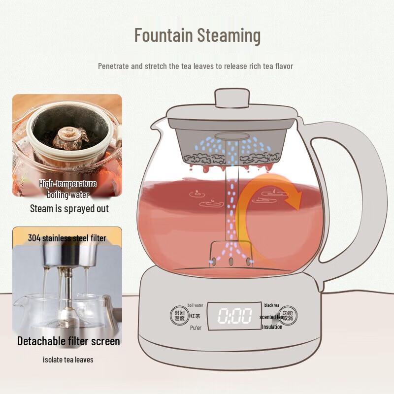 Bear Smart Electric Tea Maker CN plug (adapter included)