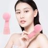 Facial Cleansing Brush Rotating Cleansing Soft Silicone Brush Electric Face Cleansing IPX7 Waterproof Wash Brush for Deep Pore