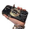 Gold Coin Design Phone Case for iPhone 16 Pro Max / 15 / 14 / 13 – Luxury Shockproof Cover with Sparkling Accents, Fits Apple iPhone