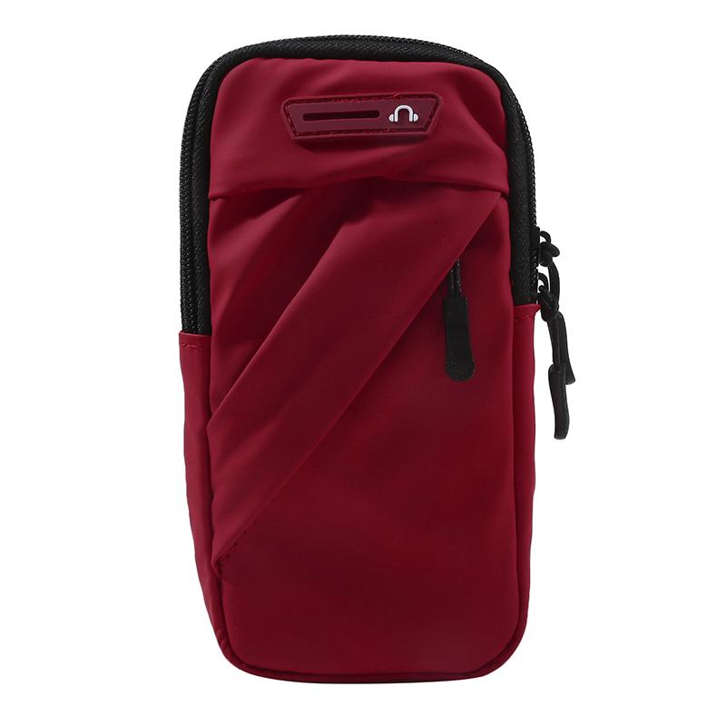 Running Phone Holder Waterproof Wrist Wallet Sport Arm Bag Universal Arm Pouch Large Capacity Zipper Cycling Arm Case