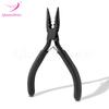 Hair Extensions Micro Beads Closer Pliers Tool Stainless Steel 3 Holes Pliers for Feather Hair Extensions Pliers