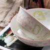 Ru Han Japanese Style Cartoon Ceramic Rice Bowl Set