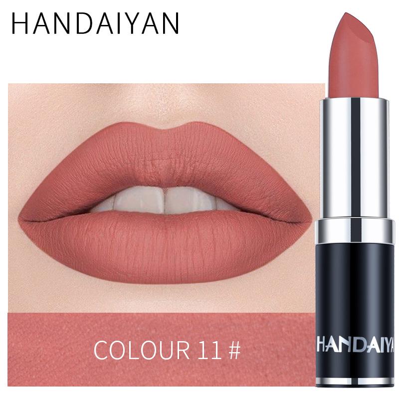 HANDAIYAN Dumpling Fog Surface -long Moisturizing Lipstick Velvet Nourishing Matte Lipstick Red