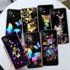 Прозрачный чехол для Xiaomi Mi Poco X3 NFC M3 Pro F3 F1 11 Lite 12 Note 10 11T 9T Прозрачный чехол для телефона Бабочка