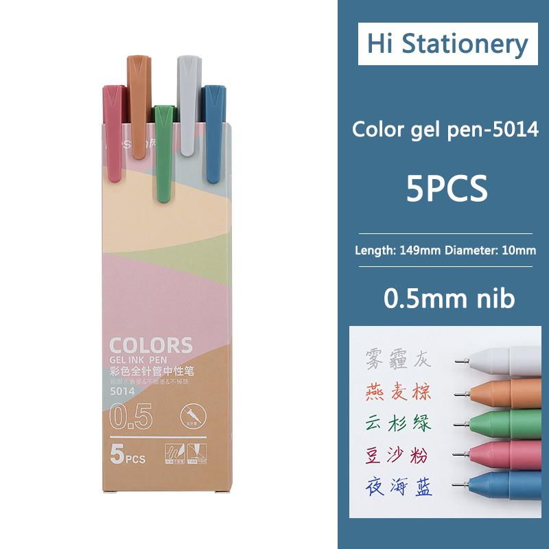 5 шт./компл. гелевые ручки, милые кавайные корейские японские канцелярские принадлежности, школьные принадлежности, офисные принадлежности ZPG