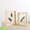 Mini Wedding Decor Fashion Art Photo Frame Picture Holder Plant Specimen Wooden
