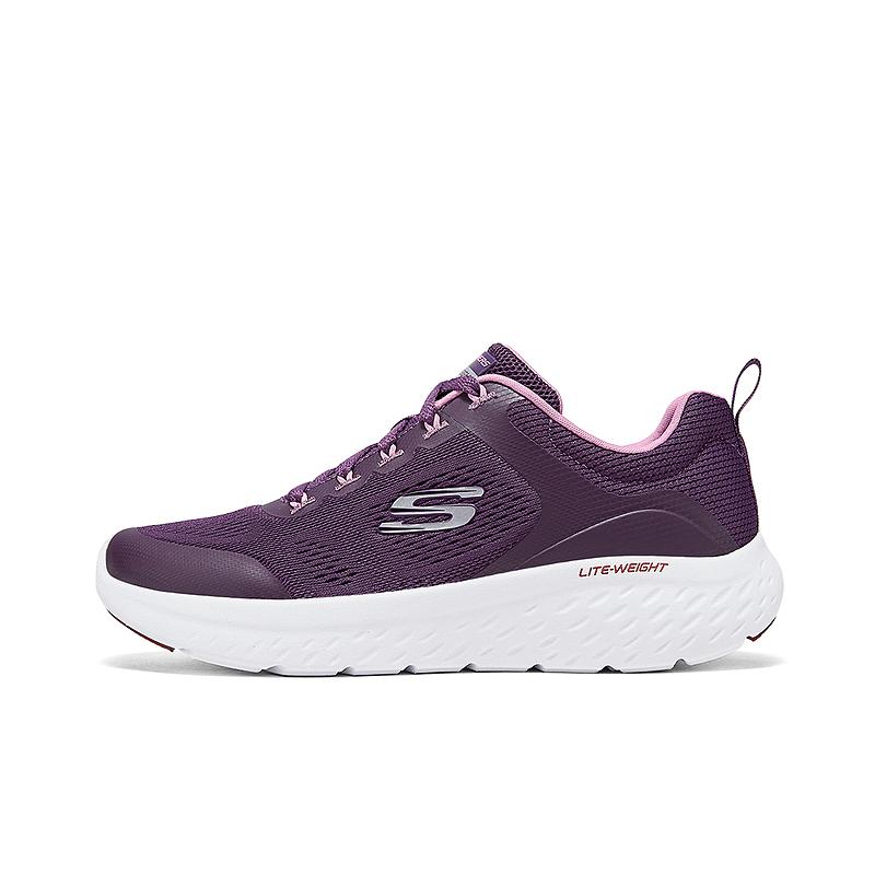 Skechers Серия Go Удобные Модные Универсальные Сетчатые Амортизация Низкие Беговые Кроссовки Женская кроссовка Темно-Фиолетовый 897928-PLUM