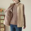 Velvet Thickened Vest Mother's Wear Warm Vest Jacket New Fleece Vest Women's Fashion Autumn And Winter Vest