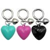 Уникальный большой брелок в форме сердца любви, легко носить, дополняет стиль, модный шарм для сумки, цепочка для телефона, подходит для повседневного использования