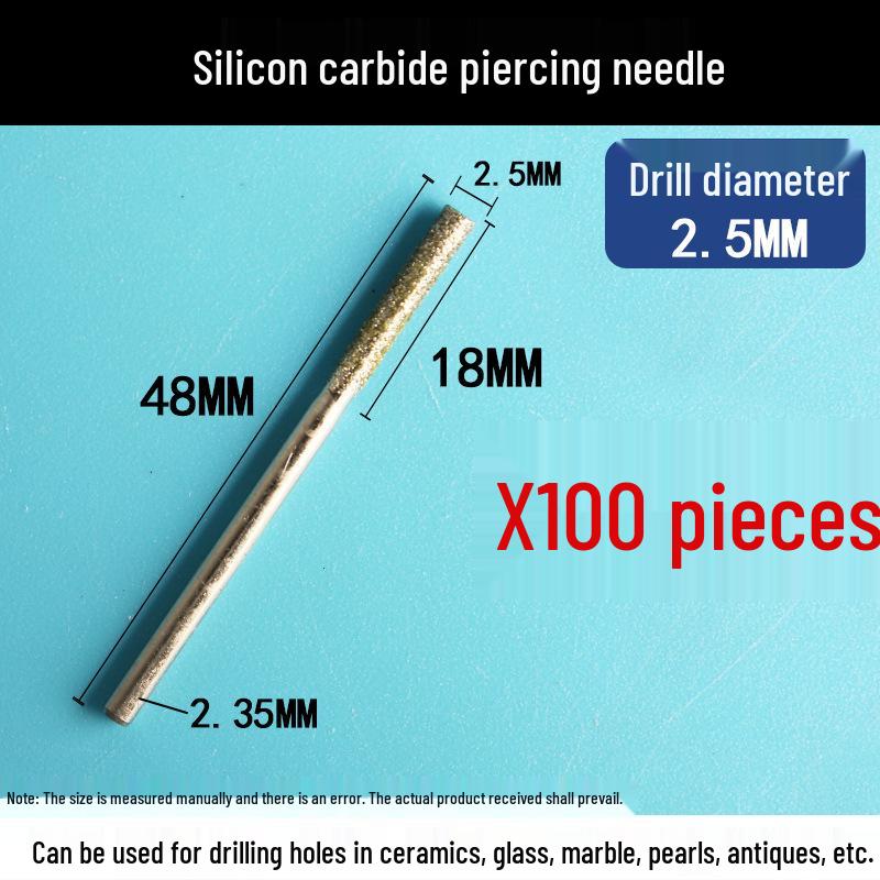 Jade Grouting & Tile Drill Bit - Hollow Needle Design for Precision