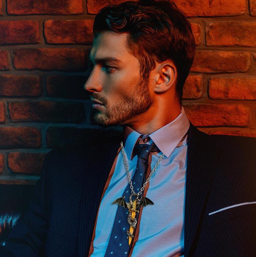 Светящийся меч дракона, кулон, изготовление ювелирных изделий, ожерелье, декор