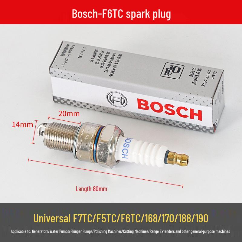 Свечи зажигания и форсунки 168F/190F для двигателей бензопил, генераторов и газонокосилок