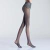 1D Тонкие Сексуальные Колготки для Женщин с Вырезами на Талии Прозрачные Колготки Женские Суперэластичные Однотонные Бесшовные Длинные Чулки