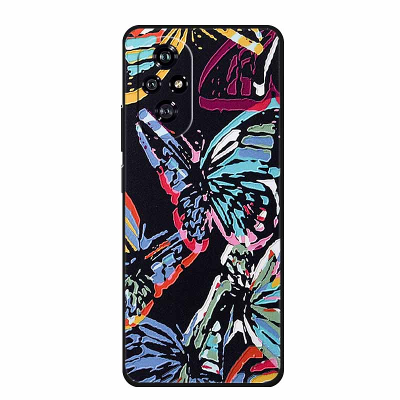 3D Embossed Case For Honor 200 Pro Phone Case 200Pro Shockproof Silicone Soft Coque For Honor 200 Pro lite Back Cover Case Funda
