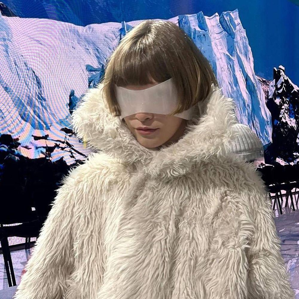 Панк Футуристические Солнцезащитные Очки Градиентный Цвет Щиток Очки Модные Солнцезащитные Очки Y2K для Мужчин Женщин