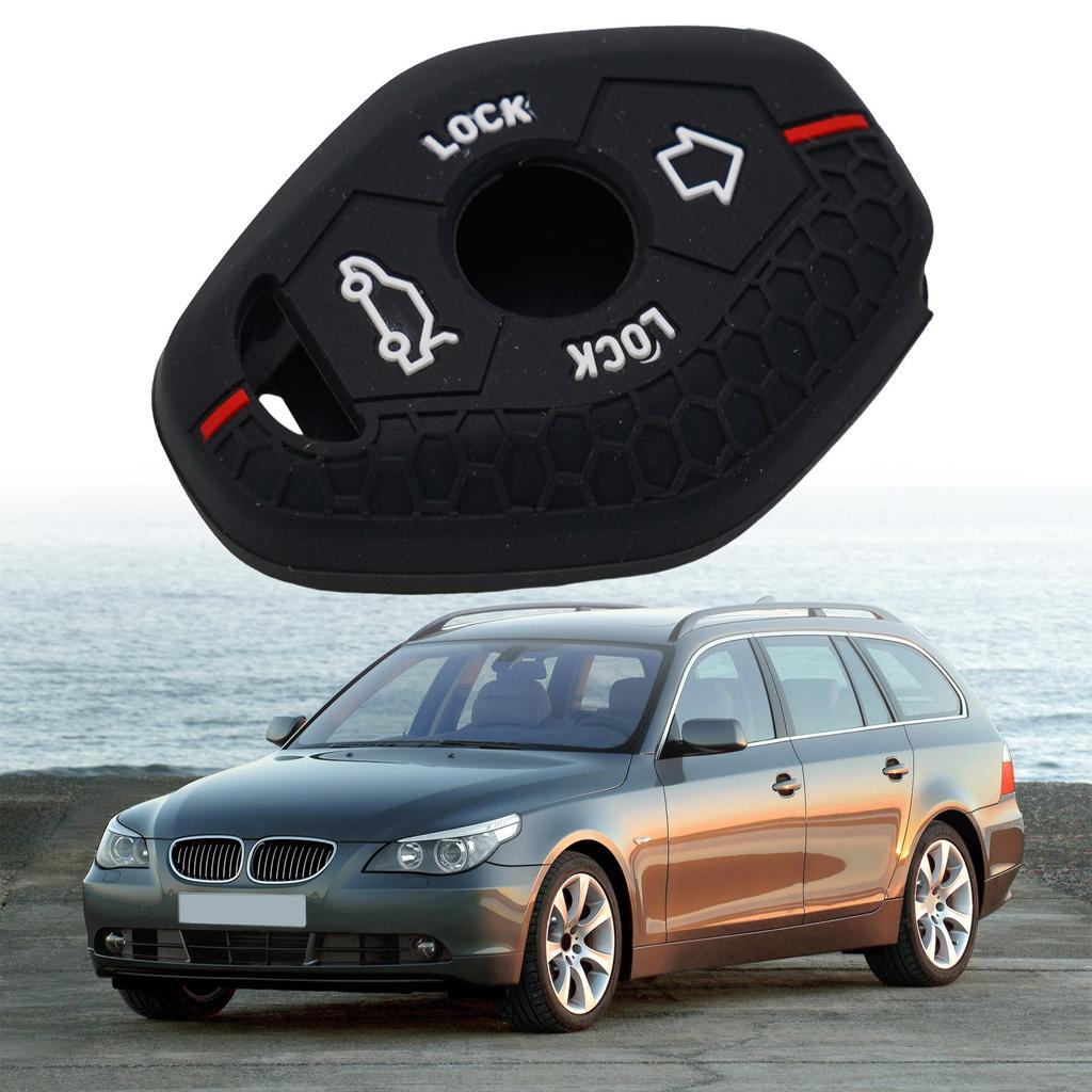 Для BMW Чехол для автомобильного ключа для BMW Signal-friendly силиконовый водонепроницаемый черный новый