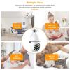 5MP E27 Bulb Surveillance 4X Digital Zoom Camera 2.4G 5G WiFi Wireless Baby Monitor Cameras AI Tracking Home Color Night Vision CCTV Cam