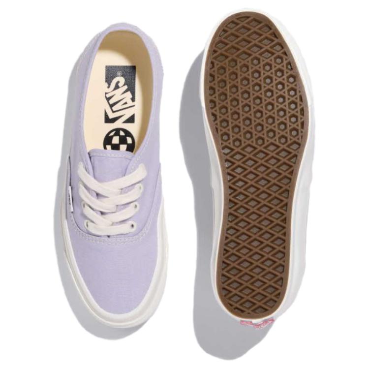 Vans Mte Аутентичный Перевыпуск 44 Удобная Мода Прочные Низкие Кеды Женские кроссовки Фиолетовый Белый VN000CW2LLC