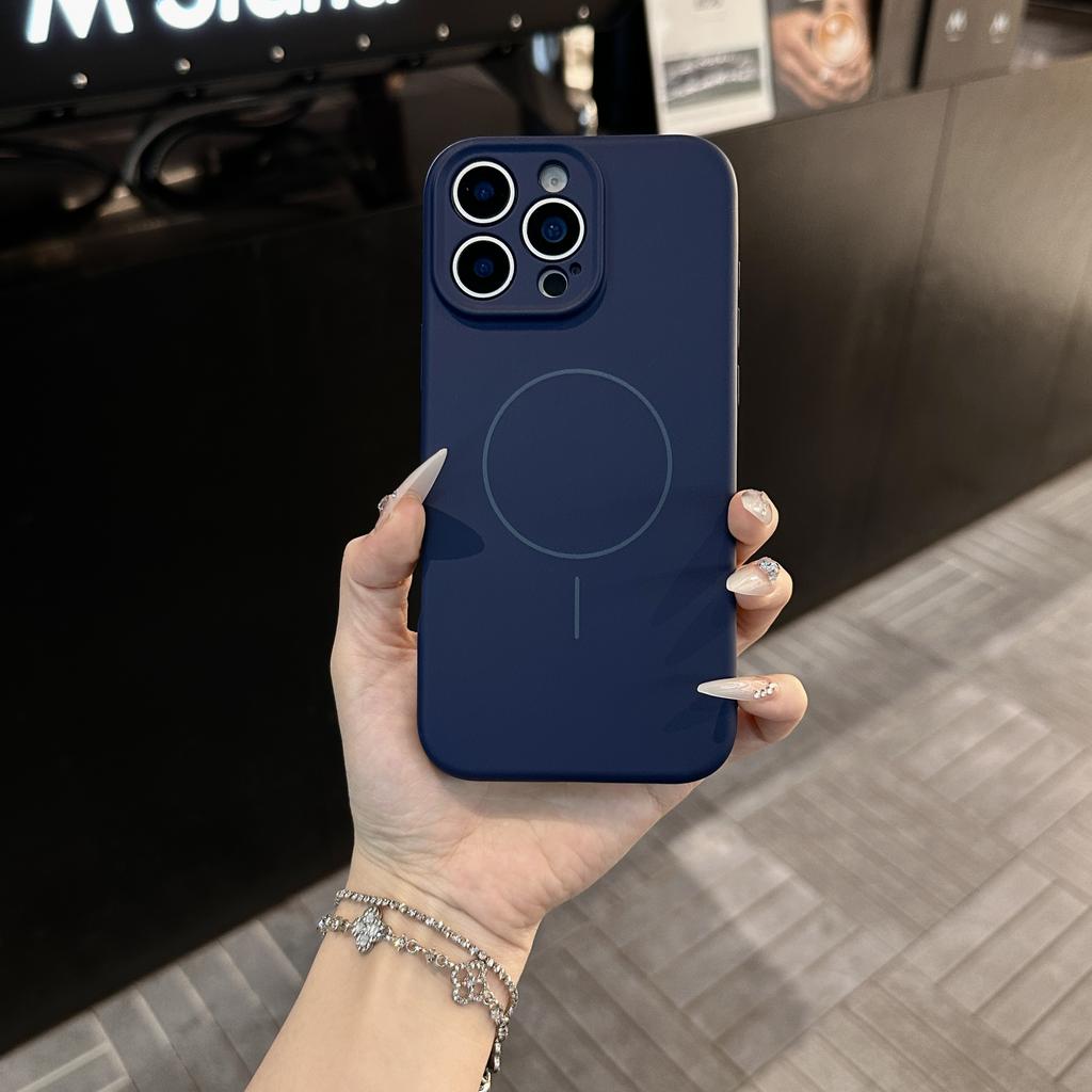 Магнитный чехол из жидкого силикона с кнопками управления камерой для iPhone 16 E 15 14 Plus 13 12 11 Pro X XS XR Max для Magsafe, бронированный чехол