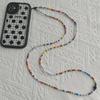 KKBEAD Colorful Glass Bead Rice Beads Crossbody Phone Chain & Backpack Lanyard - Japanese & Korean Style Celebrity Pendant