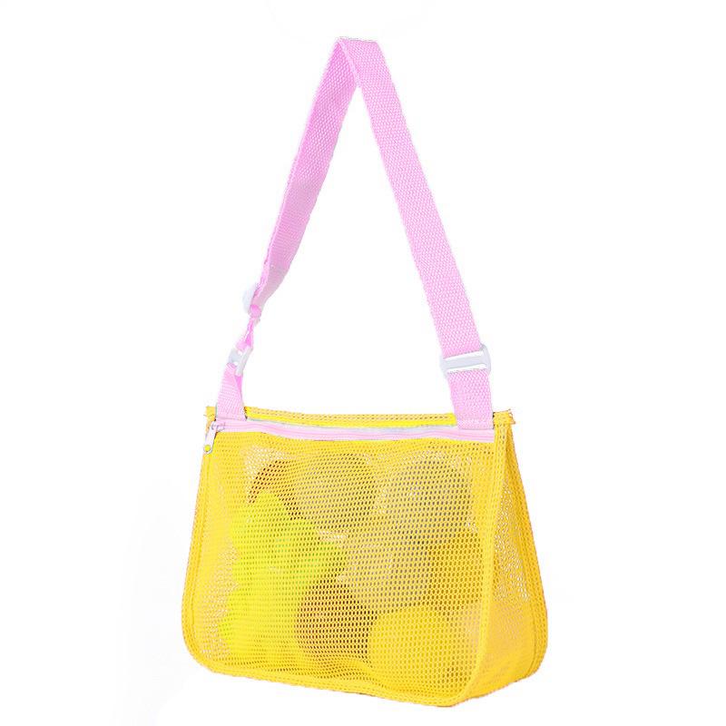 Kids' Travel Beach Toy Mesh Storage Shoulder Bag