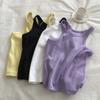 Women Tank Tops Sexy Cropped Top Female Women Summer Camisole Camis Black White Sport Clothes For Women