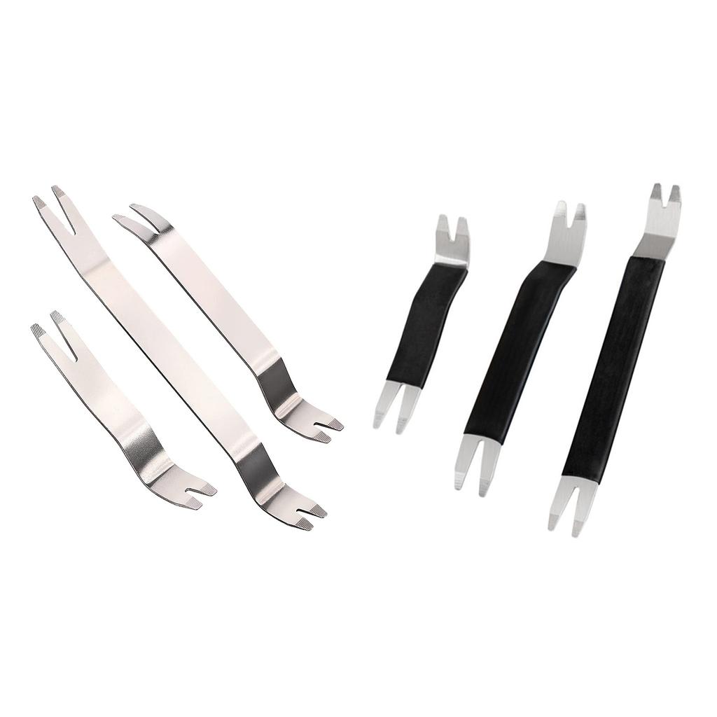 3PCS Auto Trim Removal Tool Kit No Scratch Pry Tool Kit for Car Door Clip Panel & Audio Dashboard Dismantle