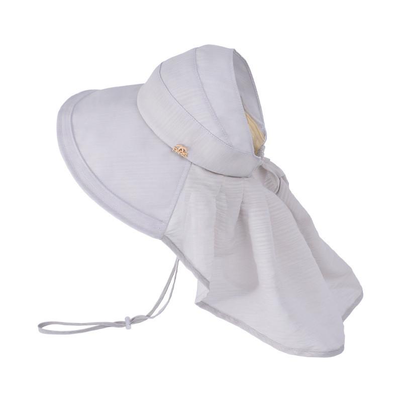 Шляпа от солнца для улицы с широкими полями для женщин летняя с защитой от УФ-лучей стильная модная