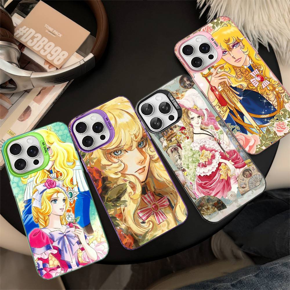 Classic Anime The Rose Of Versailles Phone Cases For IPhone 17 16 15 14 13 12 11 Plus Pro Max Pro Color Matte Cover