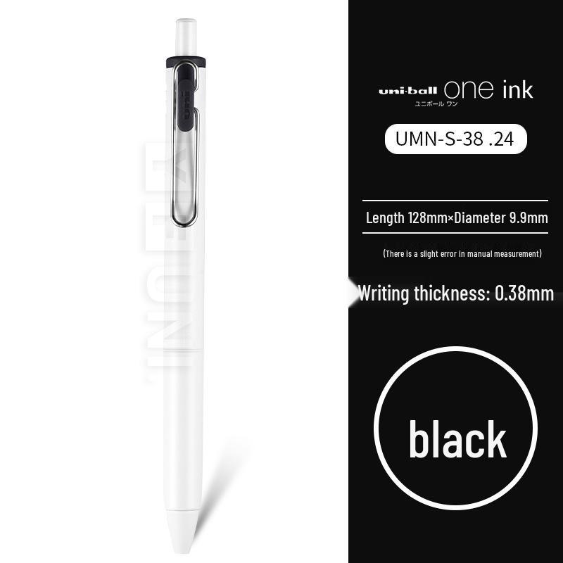 Ручка-клик Mitsubishi UMN-S-38 Uni One-Click, цвета: черный, синий, красный