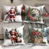 Xiyin Christmas Printed Pillowcase New Nordic Home Pillowcase