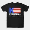 Мужская черная футболка с принтом Seinfeld - Kramerica Industries Печать на бумаге для трансфера без вырезания Хлопковая футболка