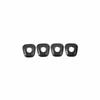 For BMW X1 F48 2016-2022 Black Wood Grain Inner Door Lock Down Bolt Ring Trim