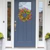Искусственный цветочный венок Гирлянда на входную дверь Простой в использовании Свадебный декор Весна и Лето для