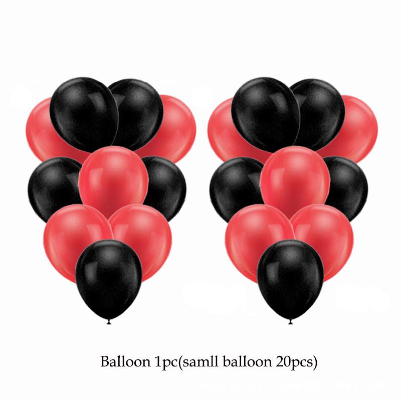 Пиратская тематика Мультяшные украшения Одноразовая посуда Бумажные тарелки Чашки Воздушные шары Детские сувениры День рождения День рождения Baby Shower Supplie