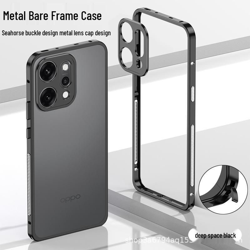 Металлический зажим OPPO Reno14/14Pro Чехол для телефона с защитой от падения и теплоотводом