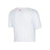 Nike Футболка Miler Printed Breathable Crew Neck Short Sleeve T Shirt Women Tops White CT6971-100