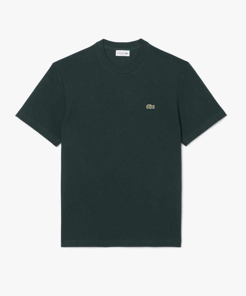LACOSTE Мужская футболка с коротким рукавом из смесовой ткани со льном Th0629-56G Afk